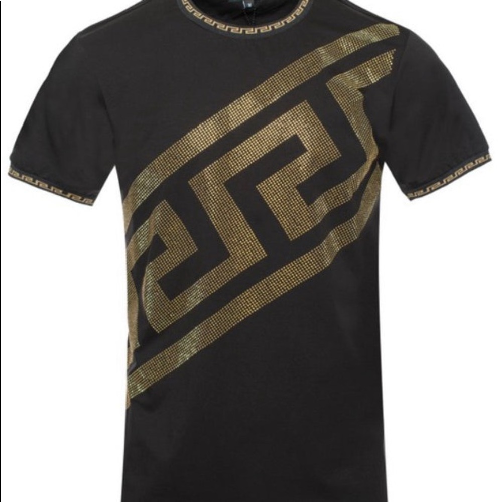 Men’s Black SlimFit Fashion Top